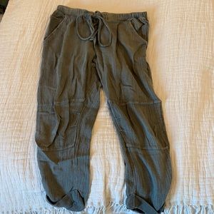 Urban Outfitters olive green lounge pants